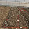 Arco de suporte de estufa haste de plástico reforçado com fibra de vidro haste de fibra agrícola de alta resistência estufa em arco haste de fibra de fibra de vidro filme agrícola para melancia