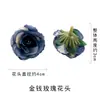 Flores Rosa Dinheiro Europeu Simulado Material para Headdress Corsage Acessórios Salão de Casamento Cenário Floral Pequenos Enfeites