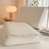 Funda de almohada de látex 40X60 Par de funda de almohada de seersucker 30X50 Cubierta forro para núcleo de almohada de memoria Individual Nuevo estilo 2025