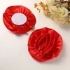 Tela de satén de alta gama francesa de nicho rosa grande pulsera collar accesorios para vestidos accesorios al por mayor