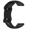 Adecuado para Samsung/Huawei/Garmin 18/20/22mm Correa de Silicona Huawei Gt4/5 Estampado de Leopardo Monocromático Modelo Universal
