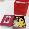 Colgante de teléfono móvil de oro, charm de bolsa de flor de dinero, llavero de oro puro 999, regalos promocionales culturales y creativos al por mayor