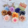 10cm Rosa de Esquina Cabeza de Flor Artificial Bola de Flores Arreglo Floral Pared de Flores Escenario Arreglo Floral Decoración de Salón de Bodas Material Floral Venta al por Mayor