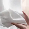 Cortinas de Gasa Son Translúcidas y Opacas, Cortinas para Balcón de Sala de Estar Tipo Gancho Azul Lago Instalación sin Taladro Panel Semi-Opaco