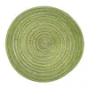 Mantel Sencillo Nórdico de Hilo de Algodón Mantel Tejido de Ramio Mantel para Mesa de Comedor Aislamiento Térmico Impermeable Resistente al Aceite Mantel para Ollas y Tazones Mantel Redondo para Platos