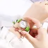 Versión Coreana de Báscula Digital Reloj de Cuarzo Luminoso de Moda para Mujer Reloj de Chica Suave a la Moda Reloj de Mujer Estilo Bosque