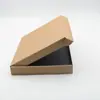 Caja de Avión de Cartón Corrugado Cuadrado de Grado Alimenticio Personalizable Impresión Offset Plegable Personalizado Cartón Universal de Empaque