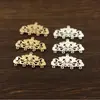 Estilo Antigo Acessórios para Joias DIY Cobre Fundido 20*11mm Pingente Pequeno de Borla Ornamento Pequeno para Pendurar Acessórios para Material de Grampo de Cabelo Estilo Étnico