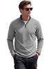 Sudadera deportiva fina multicolor con media cremallera y manga larga para hombre, de importación, para primavera/otoño, con cuello alto, casual, corte holgado, de Amazon