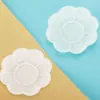 Suministros de Pintura Artística Hechos a Mano para Niños Paleta con Forma de Flor de Ciruelo Pintura Acrílica Herramientas para Manualidades Pintura Creativa