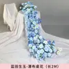 Decorações de casamento com cascata de rosas, flores de seda para cascata de mesa de hotel, flores artificiais, arranjos florais, cascata de flores de aniversário