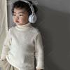 [em estoque outono e inverno como conseguir menos versão de rede florestal gola alta camiseta básica Coreia do Sul meninos e meninas suéter folgado pullover