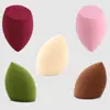 Huevo de Belleza Súper Suave Forma de Gota de Agua Calabaza Corte Oblicuo Herramienta de Maquillaje Esponja para Base de Aire Esponja Huevo de Maquillaje Huevo Esponja