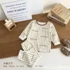 Novo Traje de Lycra Muto Prince para Meninos, Roupas de Outono e Calças, Conjunto de Roupa de Casa 100% Algodão para Crianças