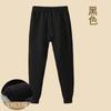 Calças de Outono Espessas para Crianças Outono/Inverno Calças Quentes Lixadas para Meninos Calças Simples Grandes para Crianças Calças Quentes de Veludo de Algodão para Meninas