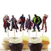 Los Vengadores Capitán América Hulk Iron Man Tarjeta de Inserción para Palillo de Dientes 6 24
