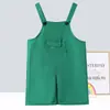 Overoles de Verano 2026 de Estilo Nuevo para Niños y Niñas, Pantalones Casuales Delgados, Pantalones de Cinco Puntos para Niños, Estilo Coreano, Tendencia Transfronteriza