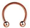 Anillo en C de Acero Inoxidable para Labio y Uña Anillo de Nariz Anillo de Herradura Pendientes Piercing en el Cuerpo Humano Tatuaje Joyería de Nicho Lote de Comercio Exterior Europeo y Americano