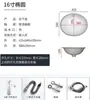 Lavabo Cerámico Bajo Encimera Ovalado Encastrado Cuadrado Lavabo de Baño Lavabo de Inodoro Lavabo de Balcón No
