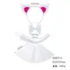 Diadema de Gatito Disfraz de Gato para Discoteca Accesorios para la Cabeza de Animales Diadema de Animales de Halloween Accesorios de Performance de Catwoman