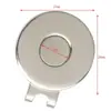 Nuevo Clip para Gorra de Golf Marcador de Golf Moneda Redonda de 30 mm Marcador de Bola Colorido