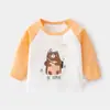 Roupas de Bebê, Roupas de Outono para Meninos, Camisetas Finas de Manga Longa, Roupas de Primavera, Tops de Primavera e Outono para Bebês Meninas, Camisetas Básicas