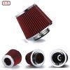 Kit de tubo de admisión de aluminio modificado para coche, conjunto de filtro de aire 76MM 3'' universal modificado, filtro de aire tipo hongo para invierno