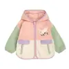 Abrigo infantil minizone 2026 nuevo modelo abrigo para niñas cárdigan versátil y cálido chaqueta para niños top de otoño e invierno