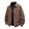 M-8XLTela de alta calidad, chaqueta moderna y elegante para hombre, estilo único, talla grande, abrigo casual versátil