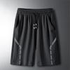 Pantalones Cortos de Seda de Hielo para Hombre Pantalones Casuales Transpirables Sueltos Talla Grande Pantalones para Hombre con Aire Acondicionado Ultra Delgados de Secado Rápido Pantalones Deportivos Verano Finos