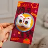 Sobre Rojo de Año Nuevo 2026 Año del Caballo Festival de Primavera Nuevo Peluche Dibujos Animados Creativo Bolsa de Sobre Rojo Bolsa de Dinero de la Suerte de Año Nuevo Venta al por Mayor