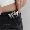 Artefato para apertar a cintura fivela de cintura para jeans pino de cintura ajustável ajustador de calça removível sem prego