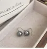 Pendientes de Turmalina en Grava de Piedra Natural para Mujer, Mini, Compactos, Sencillos, Versátiles, Modernos, Exquisitos, Dulces y Elegantes