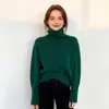 Suéter de Cuello Alto Tejido para Mujer, Ropa Exterior de Otoño e Invierno, Nuevo Estilo 2026, Prenda Interior Retro Relajada, Camiseta Básica Tejida a la Moda para Mujer