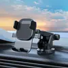 Nuevo Soporte para Teléfono con Ventilación de Aire para Coche de Bloqueo Automático Desplegable Soporte de Ventosa para Salpicadero Soporte para Teléfono de Navegación