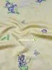 Nuevo tejido tipo brocado Song de estilo chino con bordado de hadas y mariposas, Hanfu tradicional chino, cheongsam, chaleco, bolsos hechos a mano y tejido jacquard