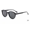 Nuevas gafas de sol retro personalizadas de alta gama, el mismo estilo que las populares en internet, ligeras y portátiles, estilo de lujo ligero, gafas simples y a la moda