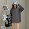 Camiseta de Manga Larga Redonda de Color Sólido Hecha a Medida de Fábrica, 200g, Talla Pequeña Camiseta para Vestir por Capas para Mujer, Personalización en Lotes Pequeños