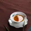 Juego de té de kung fu pintado a mano de porcelana azul y blanca de Jingdezhen, taza de té pequeña, taza de cerámica, taza de té, tazón de té de porcelana blanca