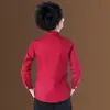 Ropa Infantil Niños 2020 Nueva Ropa de Primavera Estilo Coreano para Niños Camisa de Manga Larga para Bebé Camisa Blanca Espesa Forrada de Polar