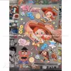 Novo Toy Story Fofo Buzz Lightyear Woody Adesivo em Relevo Desenho Animado DIY Celular Copo de Água Diário CCD
