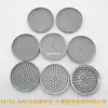 Bandeja Redonda de Metal para Tornillos 1.2-5.0mm Bandeja para Tornillos Recolector de Tornillos Organizador de Tornillos Caja para Piezas de Hierro