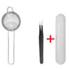 Venta directa pinzas de acero inoxidable punta de fuga red para nido de pájaro recogedor de pelo para nido de pájaro pinza de clip para nido de pájaro herramienta recogedora de pelo para nido de pájaro