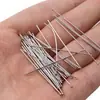 Acero Inoxidable Aguja en Forma de 9 Aguja en Forma de T Aguja de Cabeza Plana Aguja de Fondo Plano Materiales para Perlas Chapados en Oro Accesorios para Joyería DIY