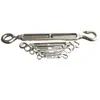 Weimeng Aço Inoxidável 304 Esticador Corpo Aberto Parafuso de Guincho Tensionador de Cabo de Aço Rigging Espiral Aperto de Corda