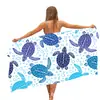 Toallas de Baño Transfronterizas, Toallas tipo Chal de Playa Absorbentes y de Secado Rápido, Toallas de Playa Impresas Digitalmente, Toallas Grandes Personalizadas, Venta al por Mayor de Fábrica