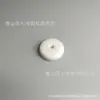 Porta-incienso Blanco Cerámica Hantiot Porcelana Asiento Pequeño para Incienso Línea Simple Nórdica Asiento para Incienso Grabado logo