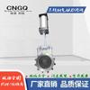 Válvula de compuerta tipo wafer neumática de acero inoxidable de cierre duro PZ673 válvula de compuerta neumática para lodos de cierre suave válvula de tapón