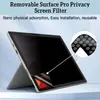Película de Privacidad para Surface Pro de 13 pulgadas, Anti-Luz Azul, Película Mate Protectora para los Ojos, Lavable y Reutilizable