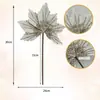 Flores de Natal Artificiais, Flores Artificiais, Magnólias de Natal mais vendidas para comércio exterior, direto da fábrica, Decorações de Natal para Comércio Exterior, Flores Artificiais